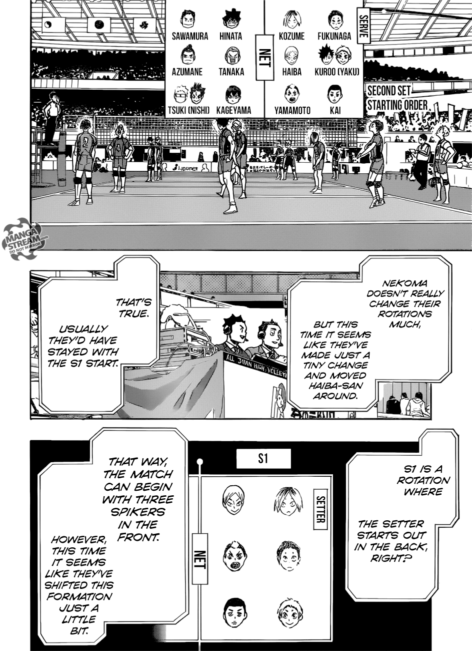 Haikyuu!!, Chapter 305 image 10